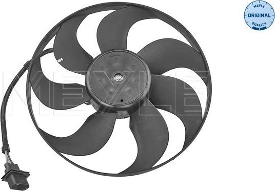 Meyle 100 236 0008 - Ventilators, Motora dzesēšanas sistēma www.autospares.lv