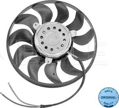 Meyle 100 236 0038 - Ventilators, Motora dzesēšanas sistēma www.autospares.lv