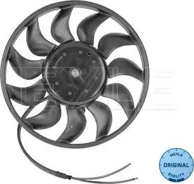 Meyle 100 236 0038 - Ventilators, Motora dzesēšanas sistēma www.autospares.lv