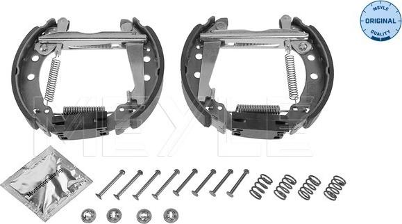 Meyle 114 533 0004/K - Brake Shoe Set www.autospares.lv