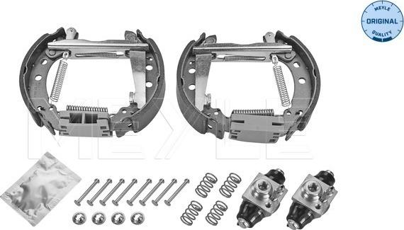 Meyle 114 533 0019 - Bremžu loku komplekts autospares.lv