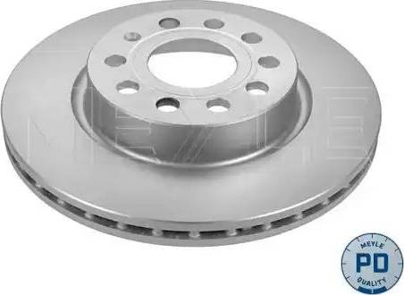 Meyle 115 521 1044/PD - Тормозной диск www.autospares.lv