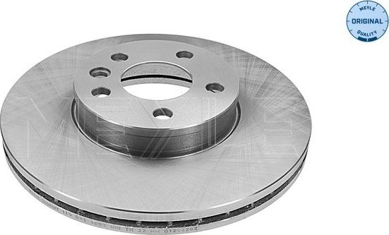 Meyle 115 521 1086 - Brake Disc www.autospares.lv