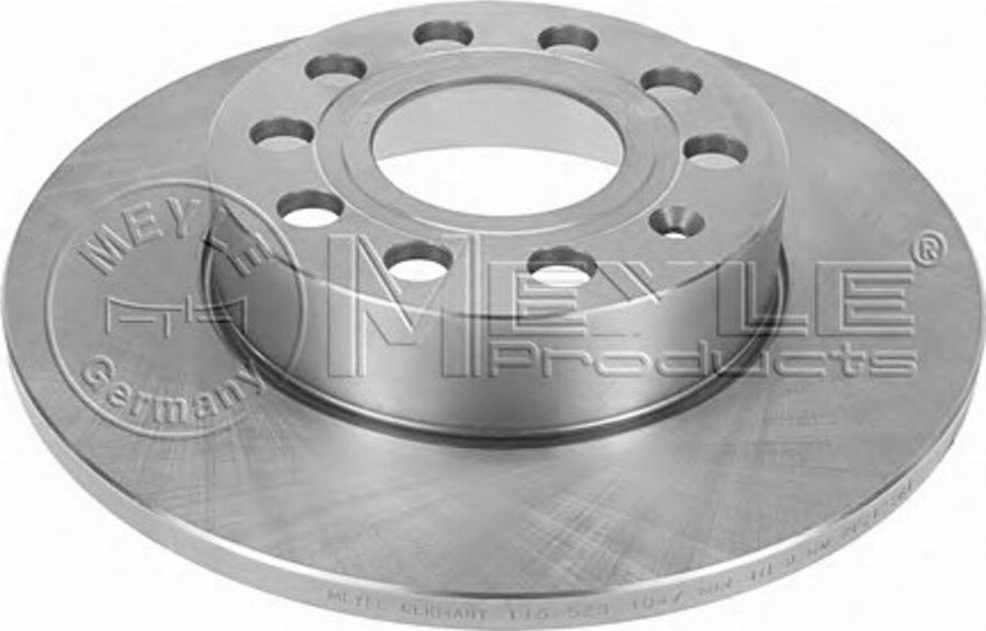 Meyle 115 523 1047 - Тормозной диск www.autospares.lv