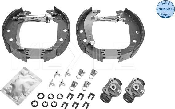 Meyle 11-14 533 0039 - Bremžu loku komplekts www.autospares.lv