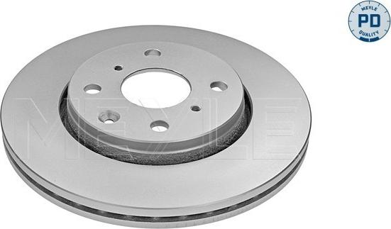 Meyle 11-15 521 0037/PD - Тормозной диск www.autospares.lv