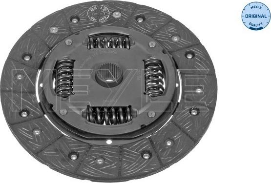 Meyle 117 215 2800 - Диск сцепления, фрикцион www.autospares.lv