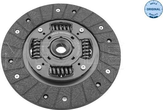 Meyle 117 210 2401 - Диск сцепления, фрикцион www.autospares.lv