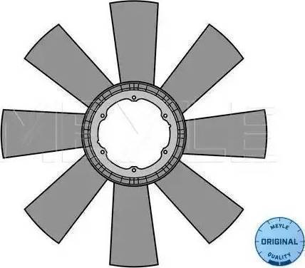 Meyle 14-34 232 0007 - Ventilatora darba rats, Motora dzesēšanas sistēma www.autospares.lv