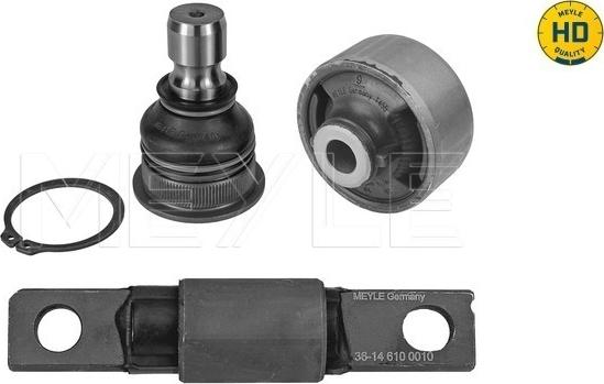 Meyle 36-14 653 0000/HD - Подвеска колеса, комплект www.autospares.lv