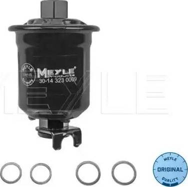 Meyle 30-14 323 0009 - Топливный фильтр www.autospares.lv