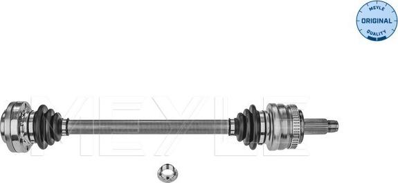 Meyle 314 498 0010 - Piedziņas vārpsta autospares.lv