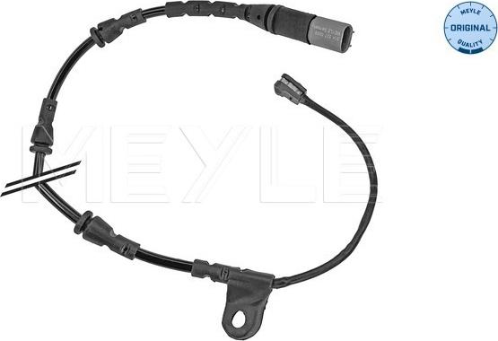 Meyle 314 527 0009 - Сигнализатор, износ тормозных колодок www.autospares.lv