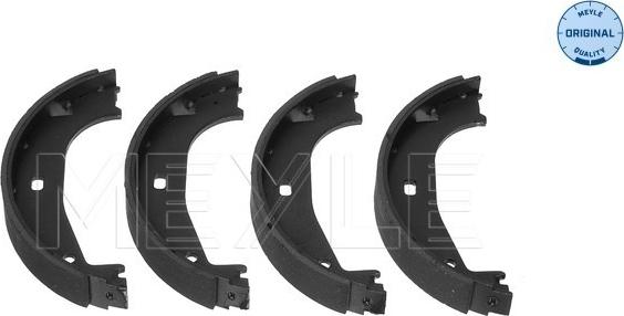 Meyle 314 042 0005 - Brake Shoe Set, parking brake www.autospares.lv