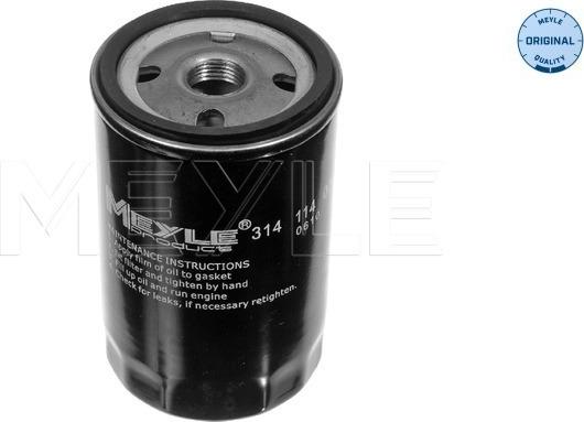 Meyle 314 114 0007 - Oil Filter www.autospares.lv