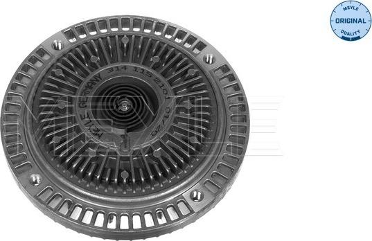 Meyle 314 115 2101 - Sajūgs, Radiatora ventilators www.autospares.lv