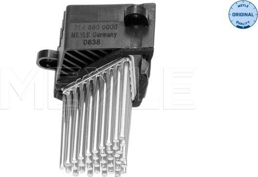 Meyle 314 880 0000 - Vadības bloks, Apsilde / Ventilācija www.autospares.lv