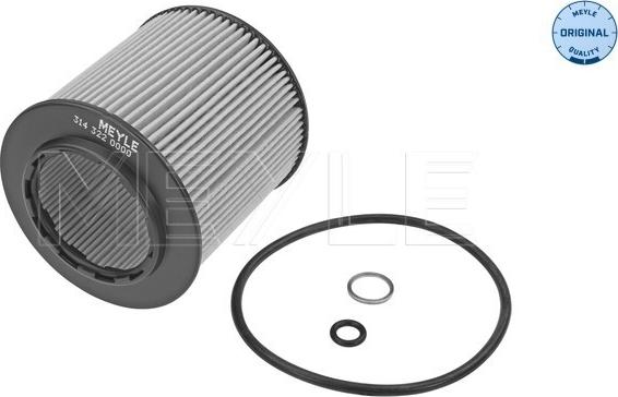 Meyle 314 322 0000 - Eļļas filtrs www.autospares.lv