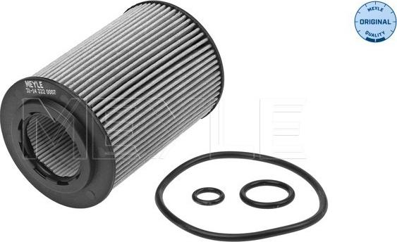 Meyle 31-14 322 0007 - Eļļas filtrs www.autospares.lv