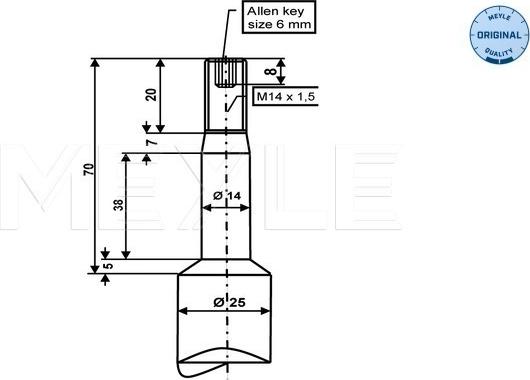 Meyle 326 624 0002 - Amortizators www.autospares.lv