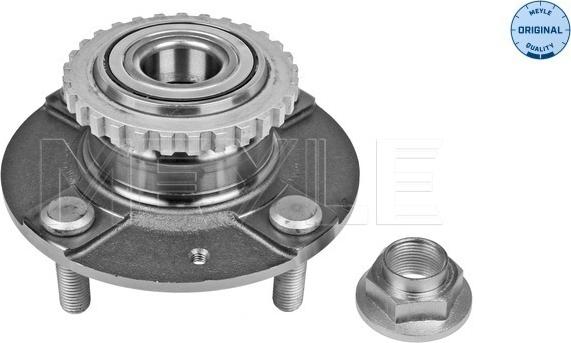 Meyle 37-14 752 0004 - Ступица колеса, поворотный кулак www.autospares.lv