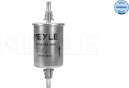 Meyle 29-14 323 0001 - Degvielas filtrs www.autospares.lv