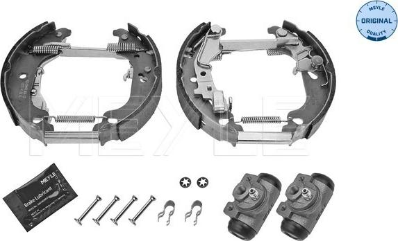 Meyle 214 533 0041 - Bremžu loku komplekts www.autospares.lv