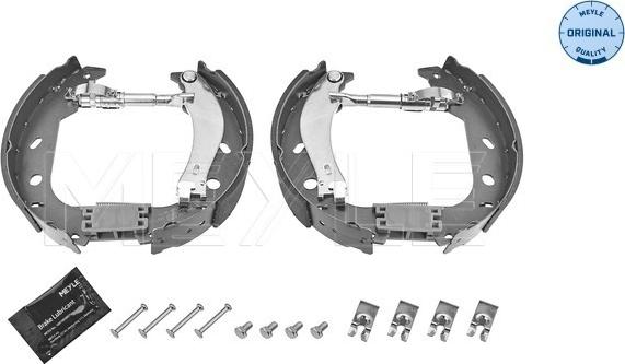 Meyle 214 533 0009/K - Bremžu loku komplekts autospares.lv