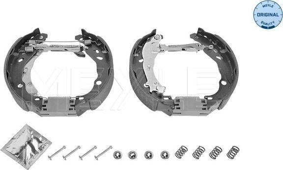 Meyle 214 533 0008/K - Bremžu loku komplekts autospares.lv