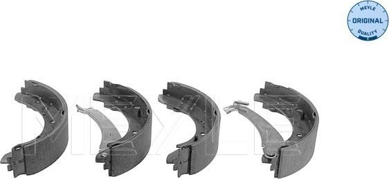 Meyle 214 533 0020 - Brake Shoe Set www.autospares.lv