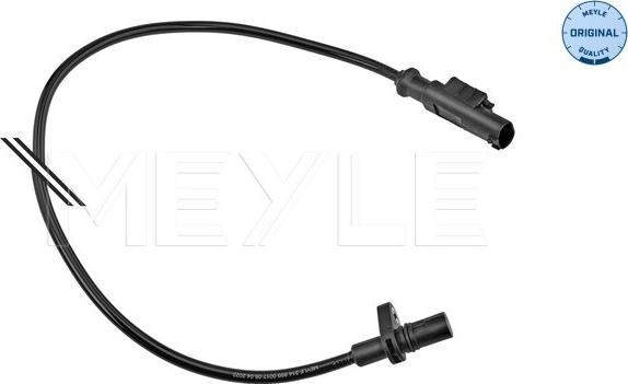 Meyle 214 899 0017 - Devējs, Riteņu griešanās ātrums www.autospares.lv