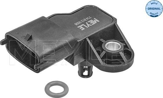 Meyle 214 812 0002 - Датчик, давление во впускной трубе www.autospares.lv