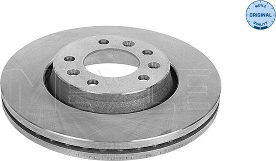 Meyle 215 521 0033 - Brake Disc www.autospares.lv