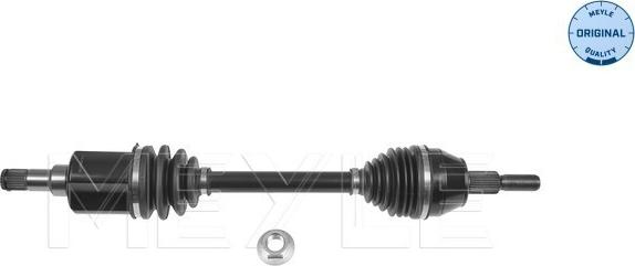 Meyle 714 498 0067 - Приводной вал www.autospares.lv