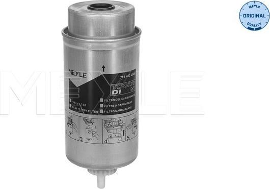 Meyle 714 403 0000 - Degvielas filtrs www.autospares.lv