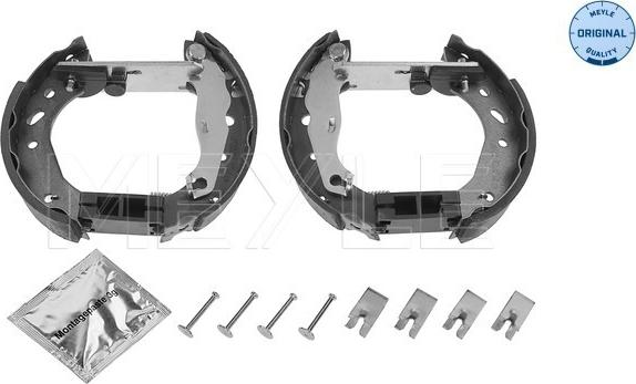 Meyle 714 533 0010/K - Bremžu loku komplekts autospares.lv