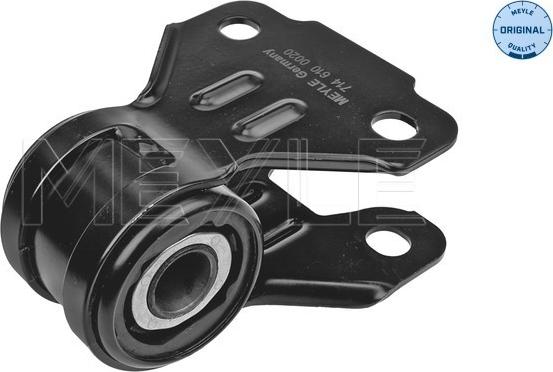 Meyle 714 610 0020 - Сайлентблок, рычаг подвески колеса www.autospares.lv