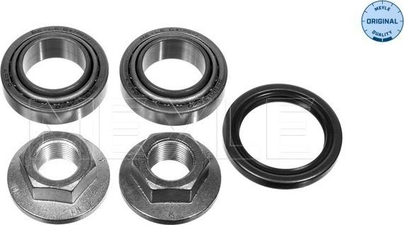 Meyle 714 101 9561/S - Подшипник ступицы колеса, комплект www.autospares.lv