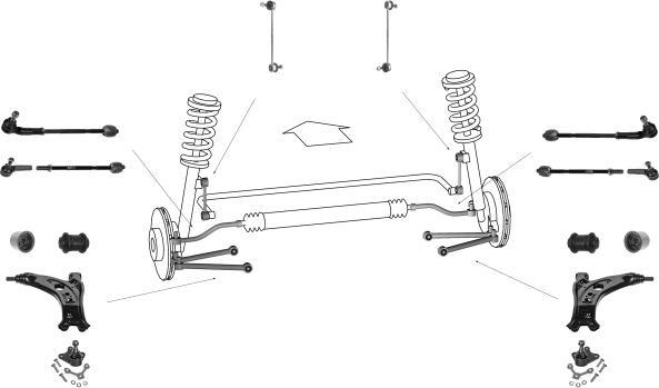 Meyle WG0477700 - Stūres vadība www.autospares.lv