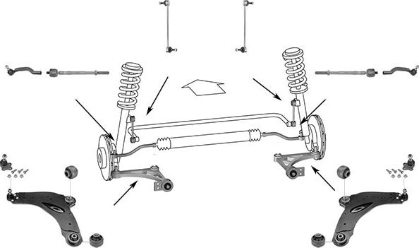 Meyle WG0475700 - Stūres vadība www.autospares.lv