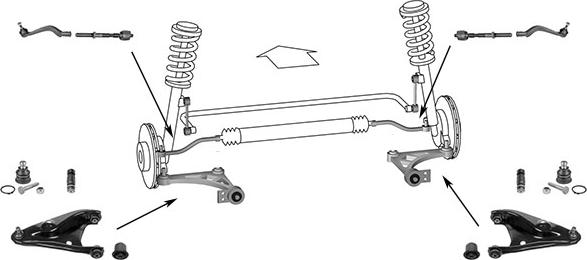 Meyle WG0562000 - Riteņa piekare www.autospares.lv