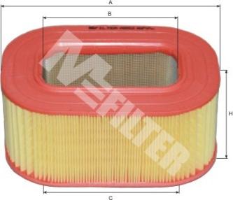 Mfilter A 552 - Gaisa filtrs autospares.lv