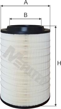 Mfilter A 573 - Air Filter, engine www.autospares.lv