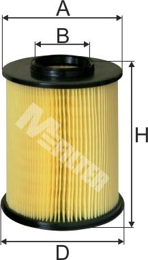 Mfilter A 845 - Gaisa filtrs autospares.lv