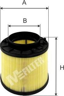 4U Autoparts 33766VV - Air Filter, engine www.autospares.lv