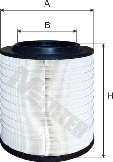 Mfilter A 887 - Gaisa filtrs www.autospares.lv