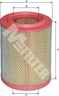 Mfilter A 360/1 - Air Filter, engine www.autospares.lv