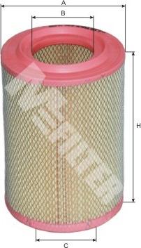 Mfilter A 360 - Air Filter, engine www.autospares.lv