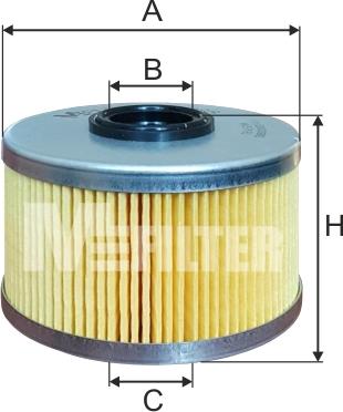 Mfilter DE 688 - Degvielas filtrs autospares.lv