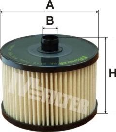 Mfilter DE 3116 - Топливный фильтр www.autospares.lv